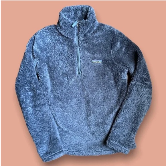 Women’s Smoulder Blue Sherpa  1/4-Zip Jacket/Pullover - Picture 7 of 8